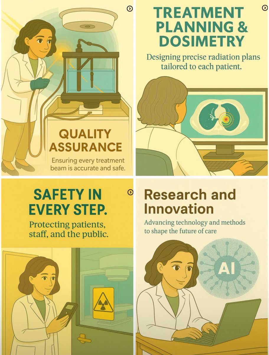 AM7phy_'s tweet image. الفيزياء تُبصر ما لا يُرى
وتحمي الحياة

7-November 

Happy International Day of Medical Physics to all the medical physicists☢️🎉

The theme for IDMP 2025:

*Medical Physics and Emerging Technologies: Shaping the Next Decade*