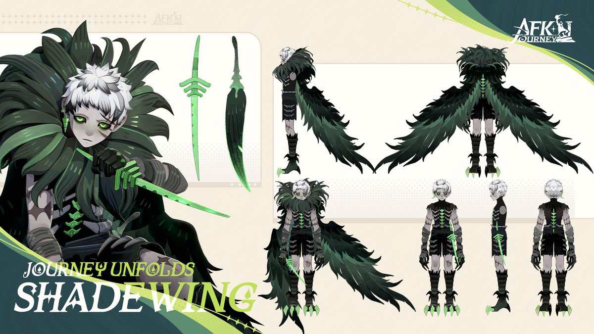 Shadewing tends to keep to himself, quietly fulfilling his duties