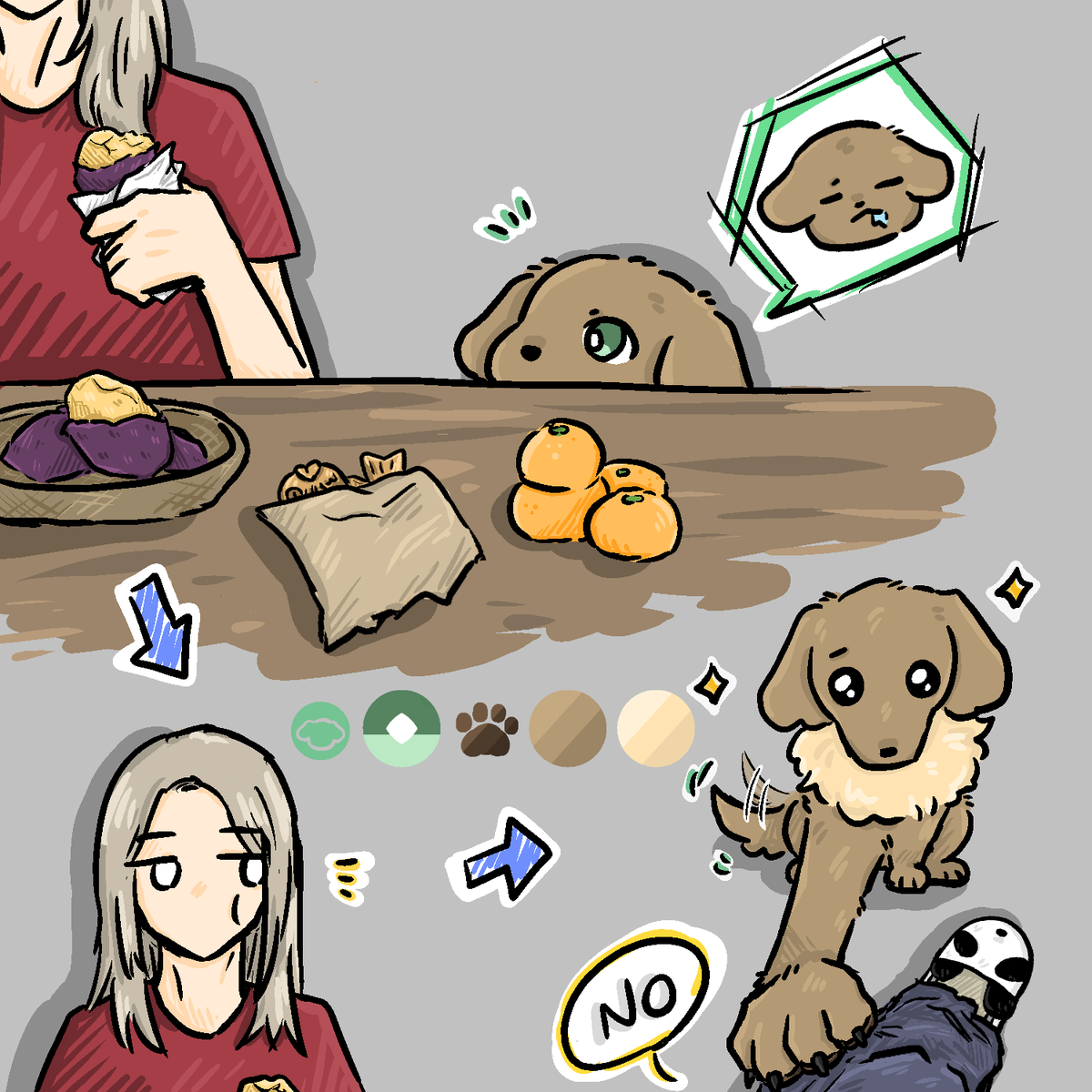 Dami said no

#Dreamcatcher #minicatcher
#YOOHYEON #DAMI
#dreamcatcherfanart