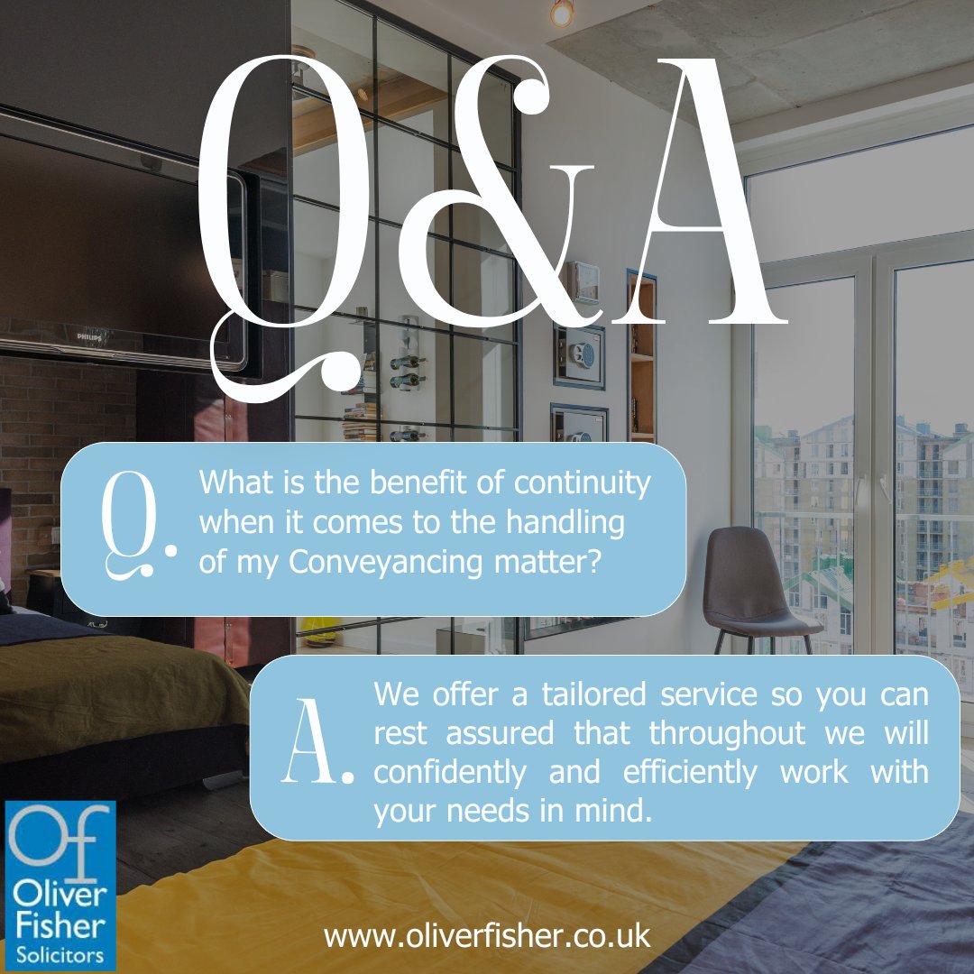 Have you ever bought or sold a property? You will understand the power of continuity with your lawyer. If you are about to embark on a property transaction, rest assured that we strive to do the best job possible for you.🏡
#conveyancing #housingladder #propertypurchase #buytolet