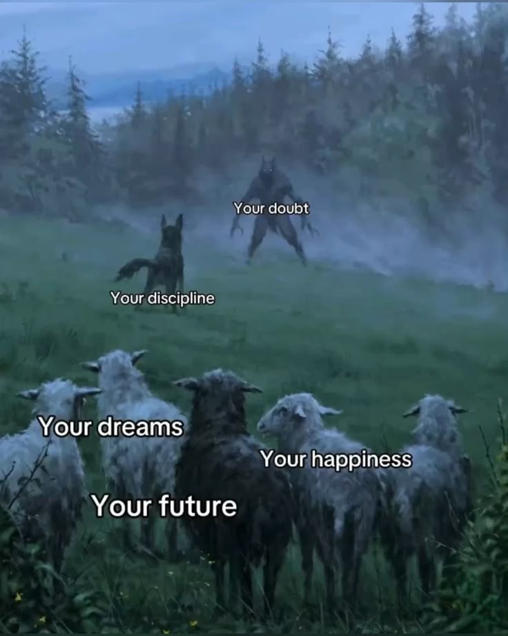 Dear son, stay disciplined. It's the only way out.