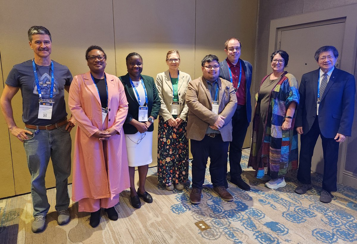 HnchengA's tweet photo. CPRC organized a successful symposium, “Revolutionizing Science Communication” at SERMACS-SWRM 2025 in Orlando. Seven oral talks and two posters explored creative strategies, personal journeys, poetic communication, and impactful programs. Thanks to all who made it a success! https://t.co/AlR0kQfYEq