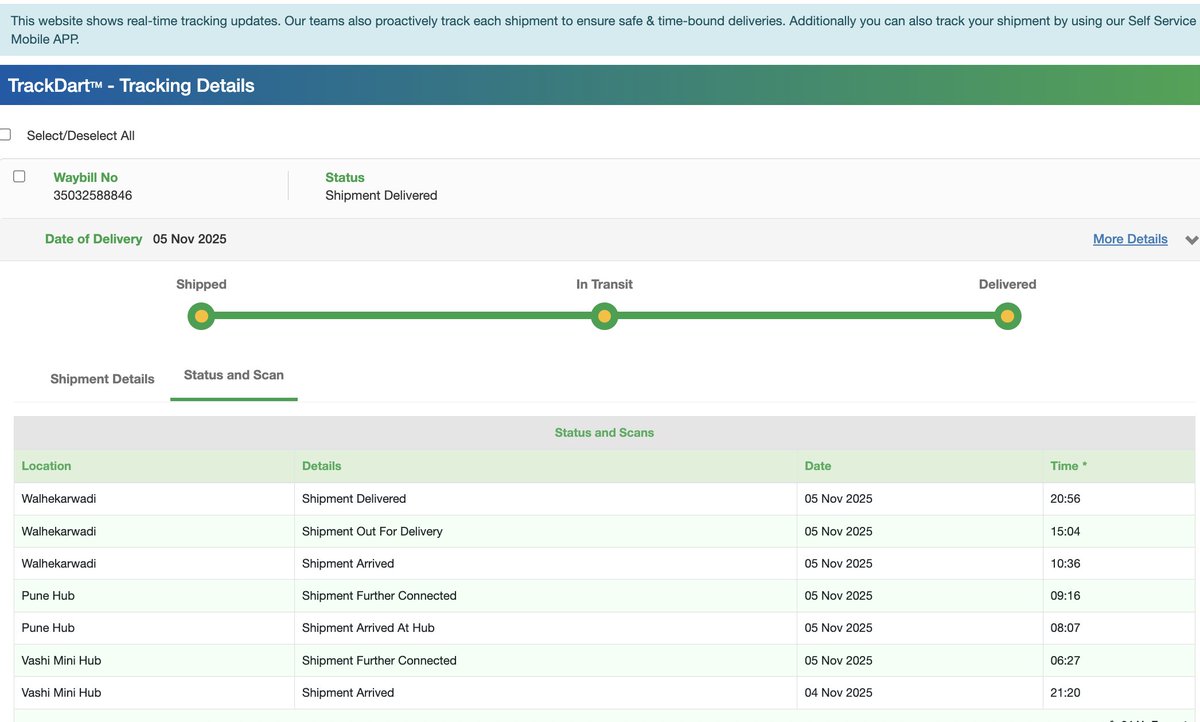 dnyanee's tweet photo. @ICICIBank_Care @ICICIBank My credit card was redirected for branch delivery to 5582 branch. Even though Bluedart AWB and  iMobile status clearly showing card delivered to branch on Nov 5, branch staff are refusing to acknowledge the receipt. Something fishy,pls Investigate on priority https://t.co/kaxiLJFOXd