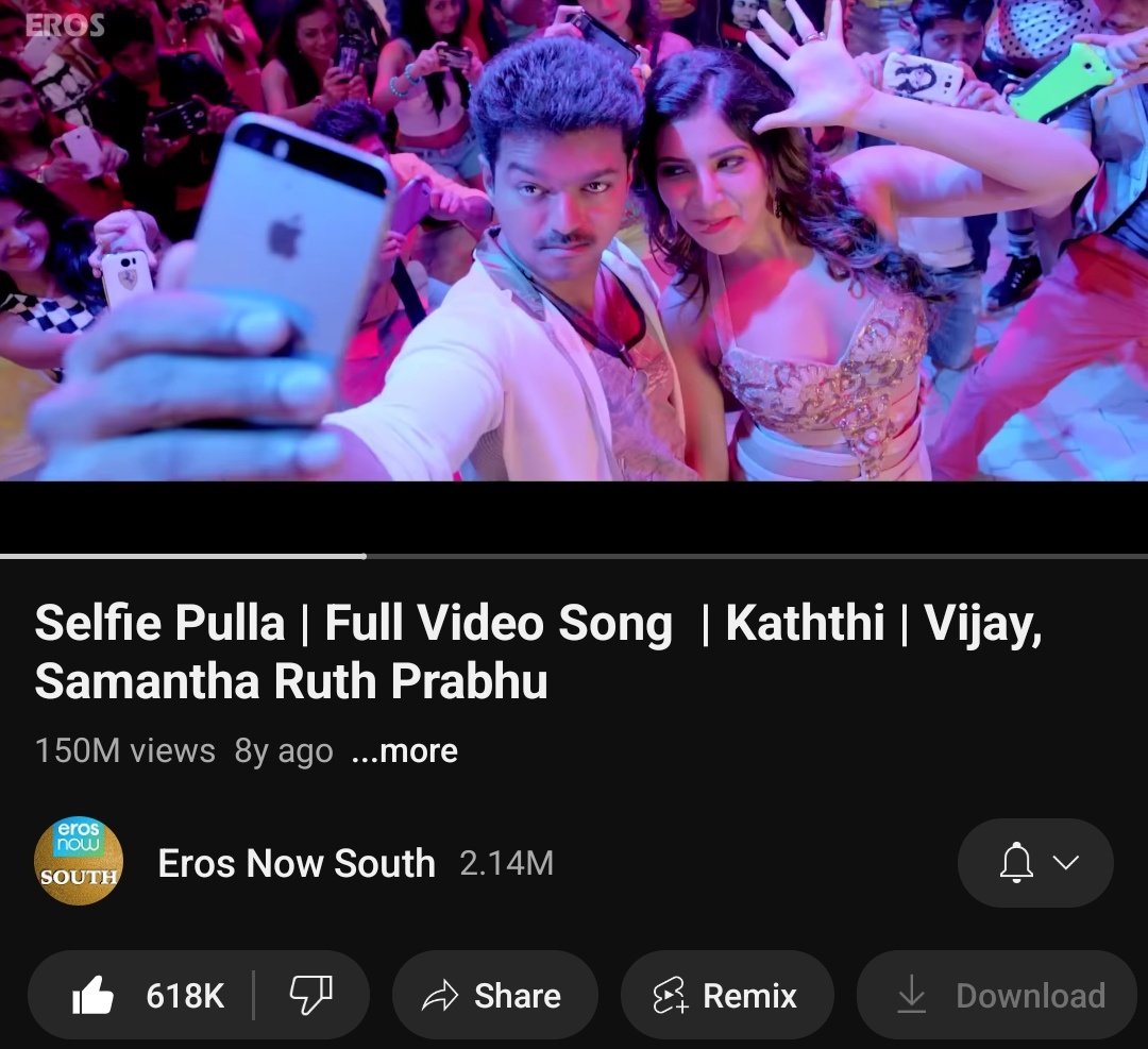 Santosh23659897's tweet image. Kaththi songs are now available in @SonyMusicSouth youtube channel.

#ErosNowSouth youtube channel&apos;s MUSIC content has been moved to the #SonyMusicSouth youtube channel. 
#SelfiePulla @actorvijay @anirudhofficial