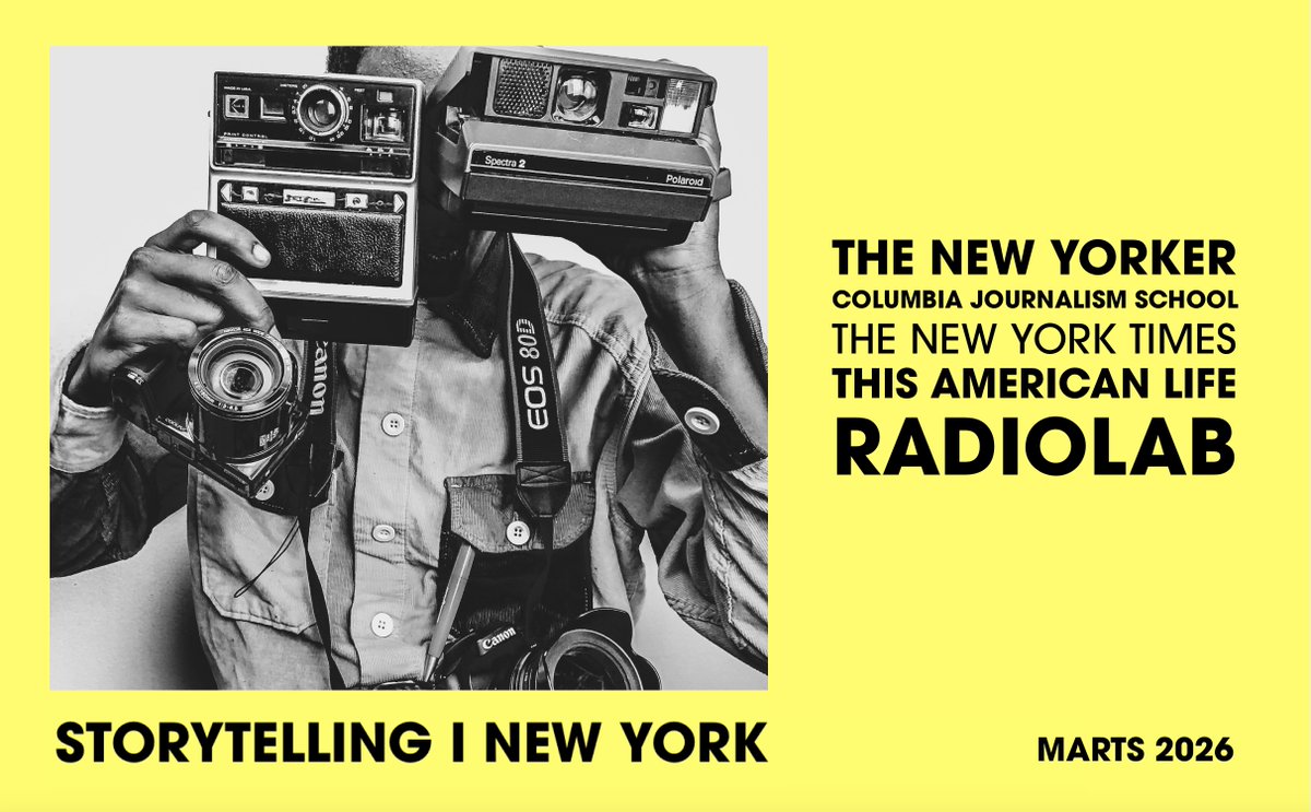 Vil du lære storytelling af nogle af verdens bedste historiefortællere? Til foråret holder jeg endnu et kursus i New York for skribenter, podcastere og kommunikatører. Få pladser – tilmeld dig i dag: storyclass.nyc