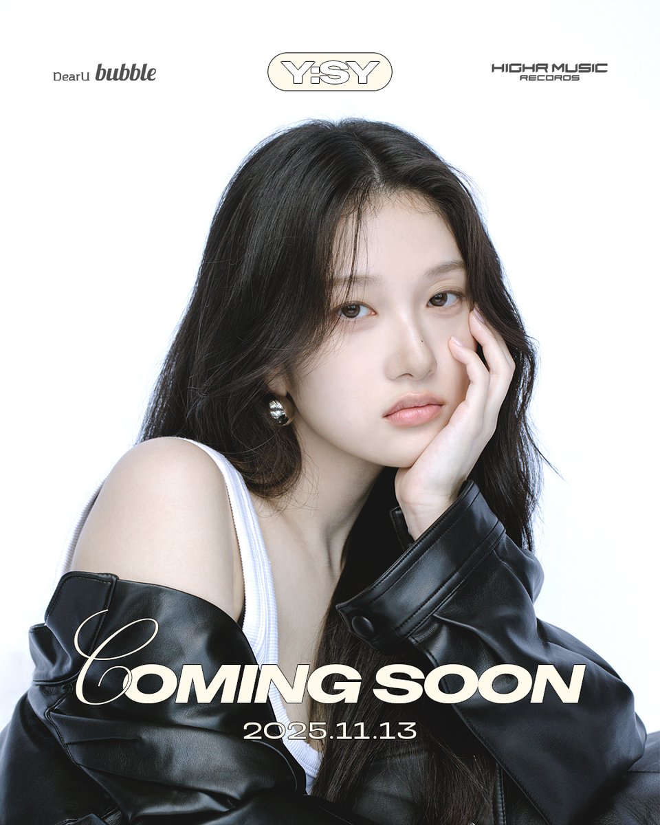 [📢] COMING SOON

이서연(Y:SY)과 이제 bubble에서 만나요💛

2025.11.13 11AM (KST)⏰
bubble with STARS에서 시작합니다🫧

APP DOWNLOAD
📲bit.ly/STARSbubble

bubble TICKET (Web)
💌store.dearu.com/stars

#bubble #버블 #bubblewithstars
#이서연 #YSY
<a href="/H1GHRMUSIC/">H1GHR MUSIC</a>