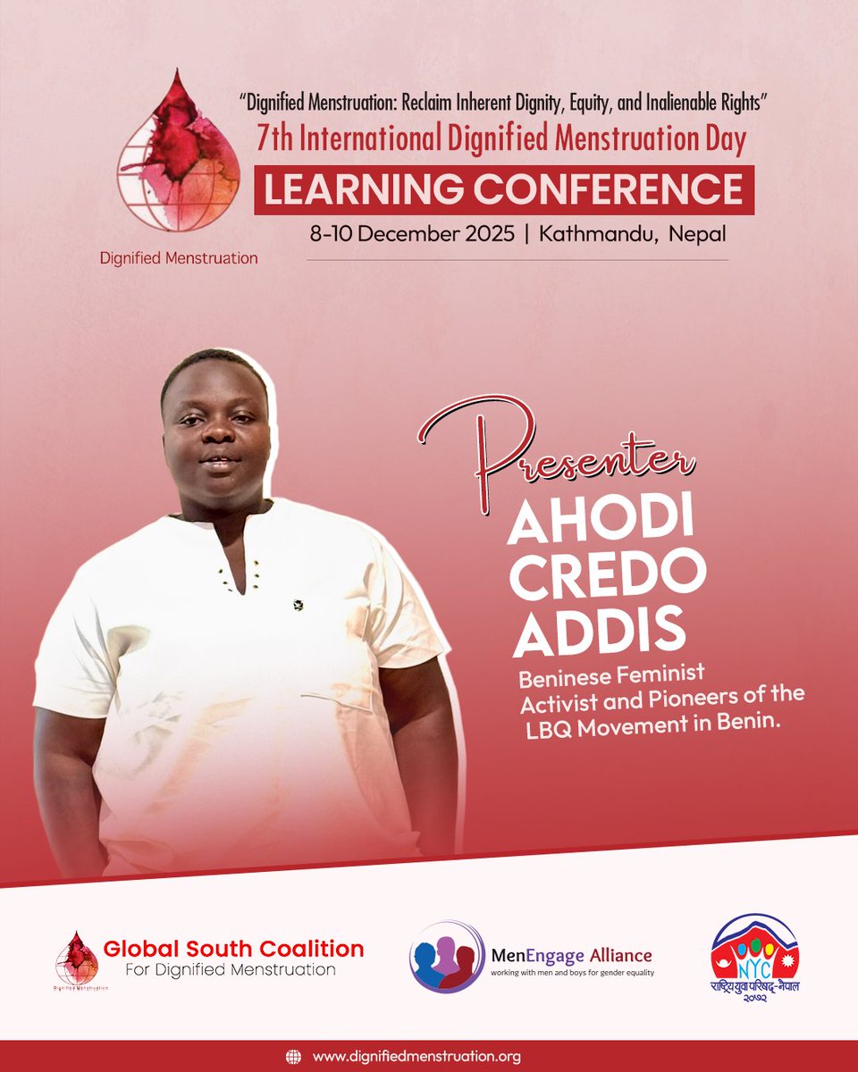 Global South Coalition for Dignified Menstruation tweet media