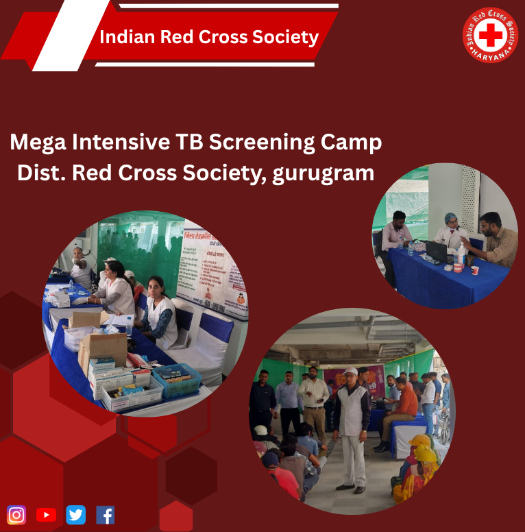 RedHaryana's tweet photo. Mega Intensive TB Screening Camp Dist. Red Cross Society, gurugram

#MaheshJoshi #IRCSHaryana #RedCrossHaryana #YouthRedCross #InterstateCamp #KurukshetraEvent #RedCrossMovement #YouthLeadership #HumanityFirst #YouthForChange #VolunteerSpirit #RedCrossFamily #ServeHumanity https://t.co/4iK9ty8zhJ