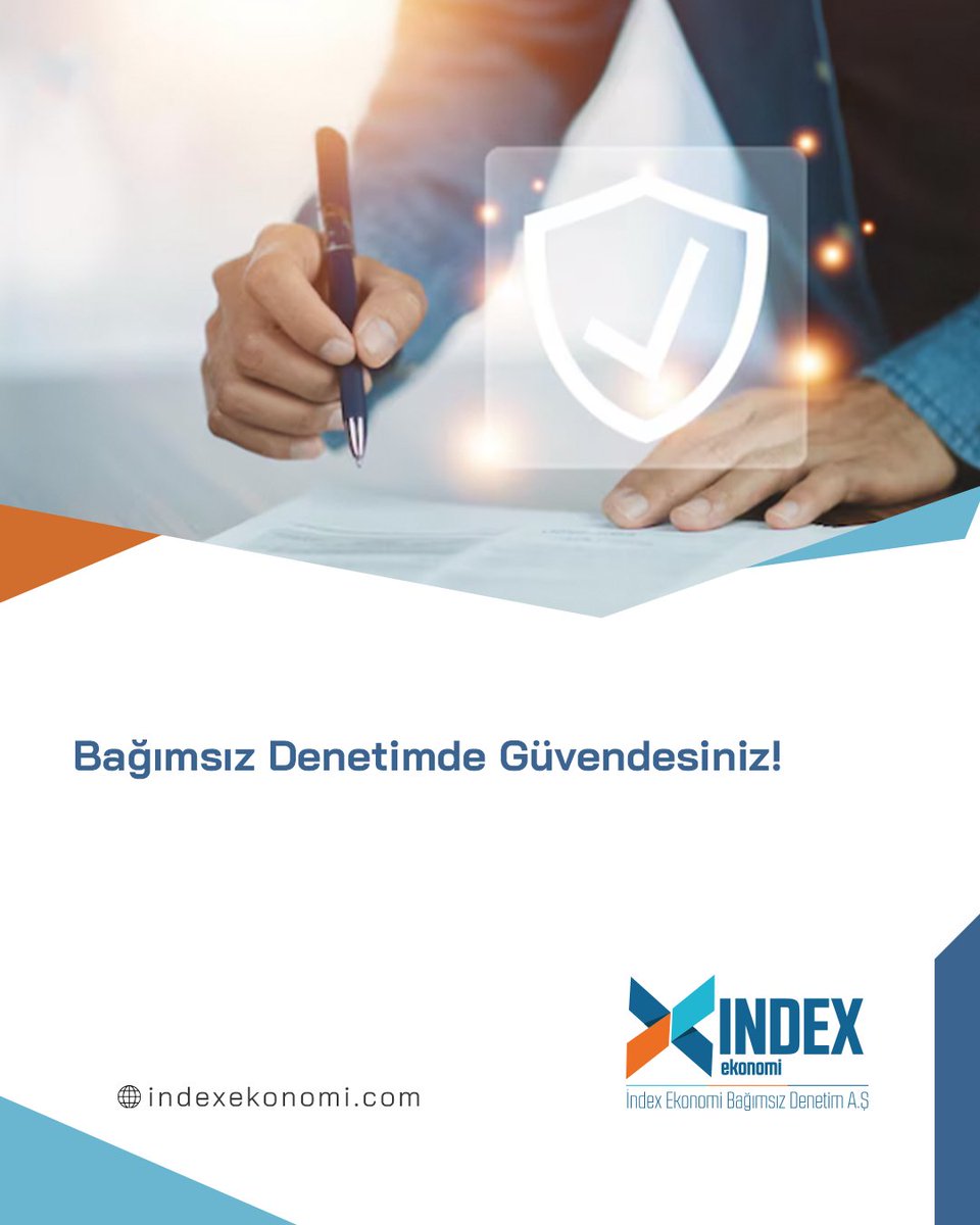 🔍 Finansal şeffaflık, güvenilir raporlama ve sürdürülebilir büyüme...
Index Ekonomi olarak, bağımsız denetim süreçlerinde uluslararası standartlara uygun hizmet sunuyoruz.📘

🌐 indexekonomi.com
🔗 ifars.com.tr