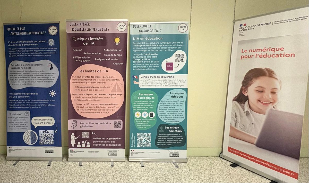 La <a href="/RA_Occitanie/">Région Académique Occitanie</a> forme ses personnels d'encadrement à l'IA. 🤖Une stratégie régionale, pilotée par <a href="/CDrucker_Godard/">Carole Godard</a> &amp; <a href="/BenmiloudKarim/">Karim BENMILOUD</a> qui vise à accompagner l'usage de l'Intelligence Artificielle dans les services, les établissements et les pratiques pédagogiques. <a href="/DraneOccitanie/">DRANE Occitanie</a>