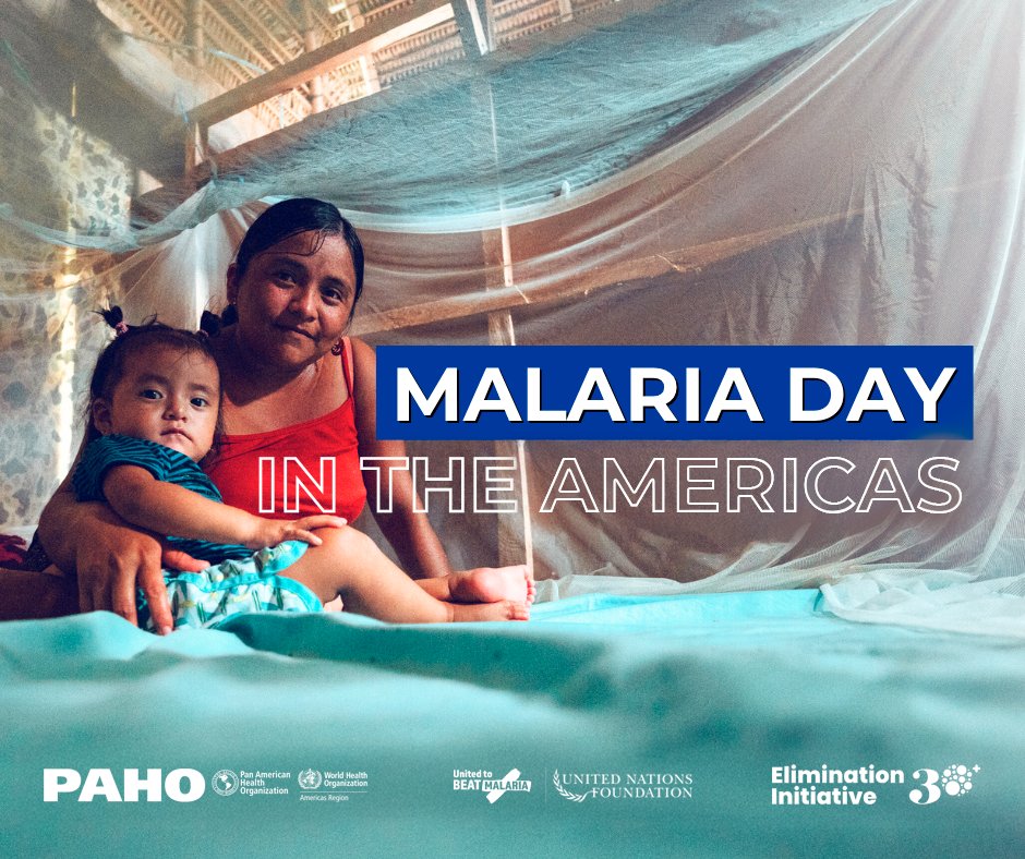 CS4MEglobal's tweet image. Over 530,000 people in the Americas🌎 contracted #malaria in 2024—a reminder that this entirely preventable disease still affects thousands.

We can&apos;t let this continue.

Join us on #MalariaDayAmericas and take a stand to #endmalaria.

#ZeroMalariaStartswithMe
