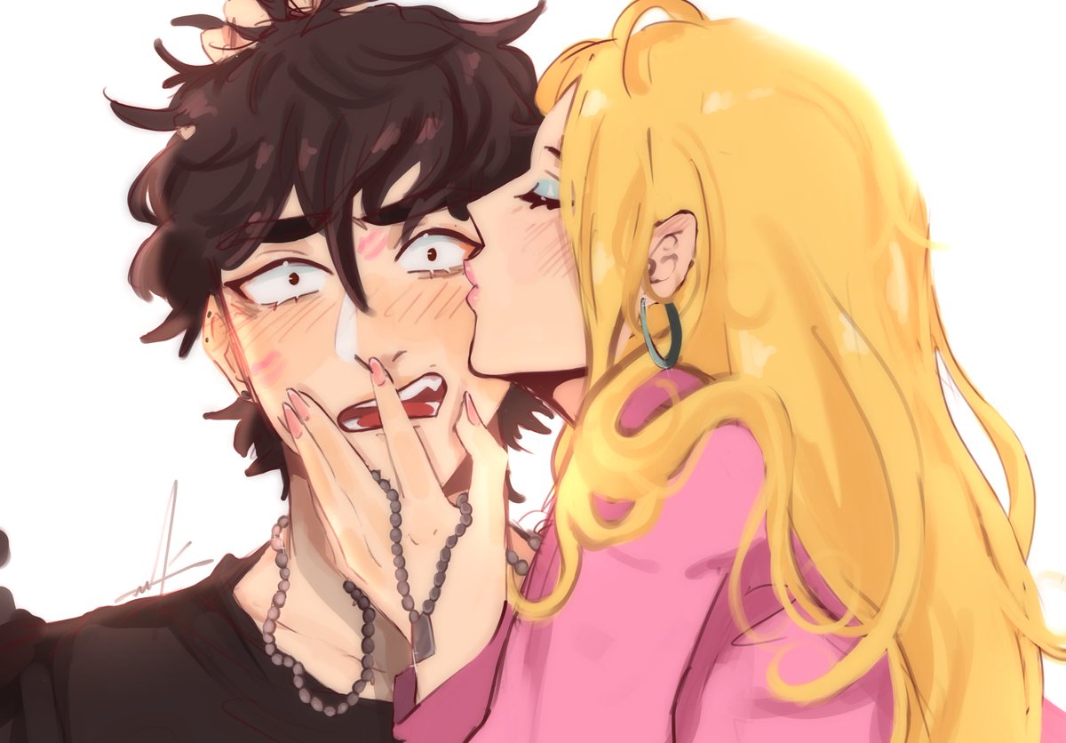 skectchy's tweet image. A little rushed but it’s okay, 

#reginaxrodrick #art #rodrick #regina #rodrickxregina