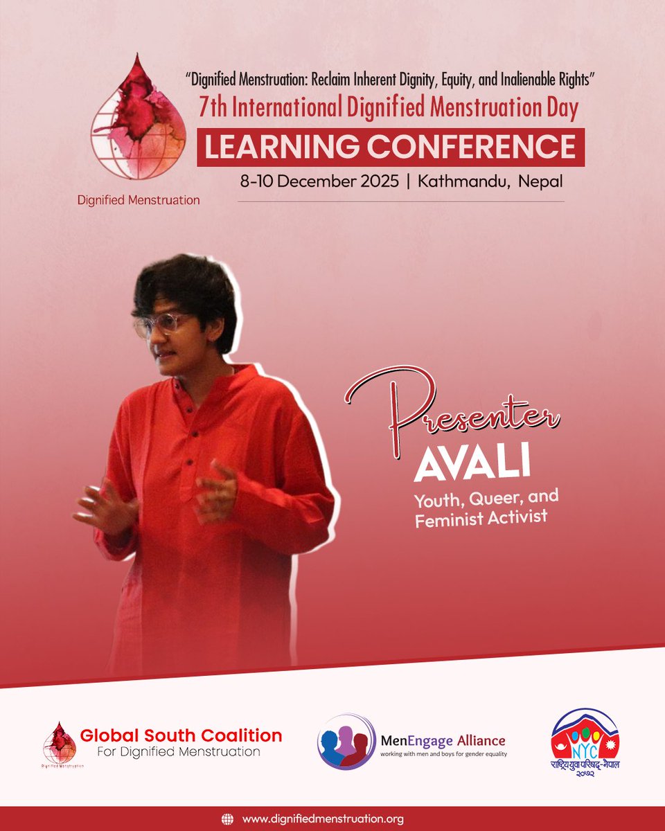 Global South Coalition for Dignified Menstruation tweet media