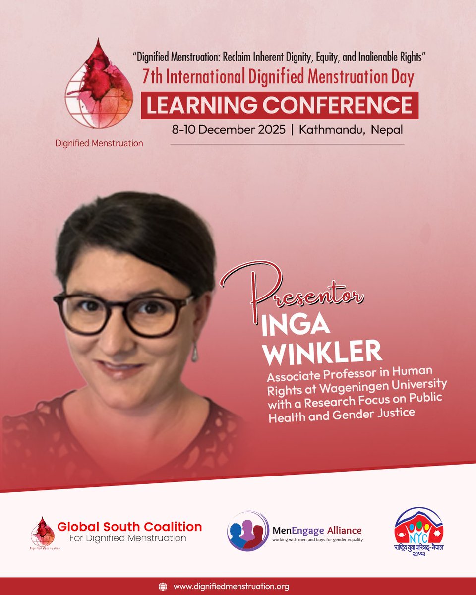 Global South Coalition for Dignified Menstruation tweet media
