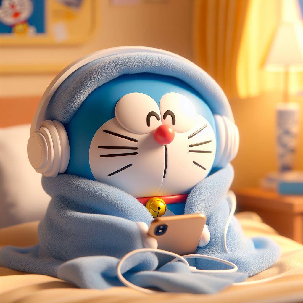 _moziahsama's tweet photo. 休憩の時、ドラえもんと一緒に布団の中でスマホ見てるのが一番幸せ🥰 https://t.co/GP8EzA2KJY
