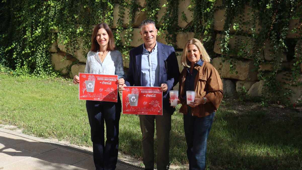 🎉 #Benidorm vive sus fiestas más sostenibles 🌍
Concejalías de Fiestas y Medio Ambiente, junto a <a href="/CocaColaEP_es/">Coca-Cola EP Iberia</a> reparten 10.000 vasos reutilizables para sensibilizar y fomentar la #EconomíaCircular.
¡Juntos hacemos que la fiesta sea más verde! 💚
#ThisIsForward #Sostenibilidad