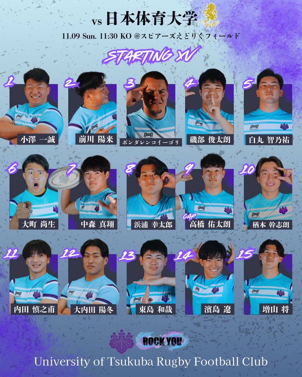 筑波大学ラグビー部 on X