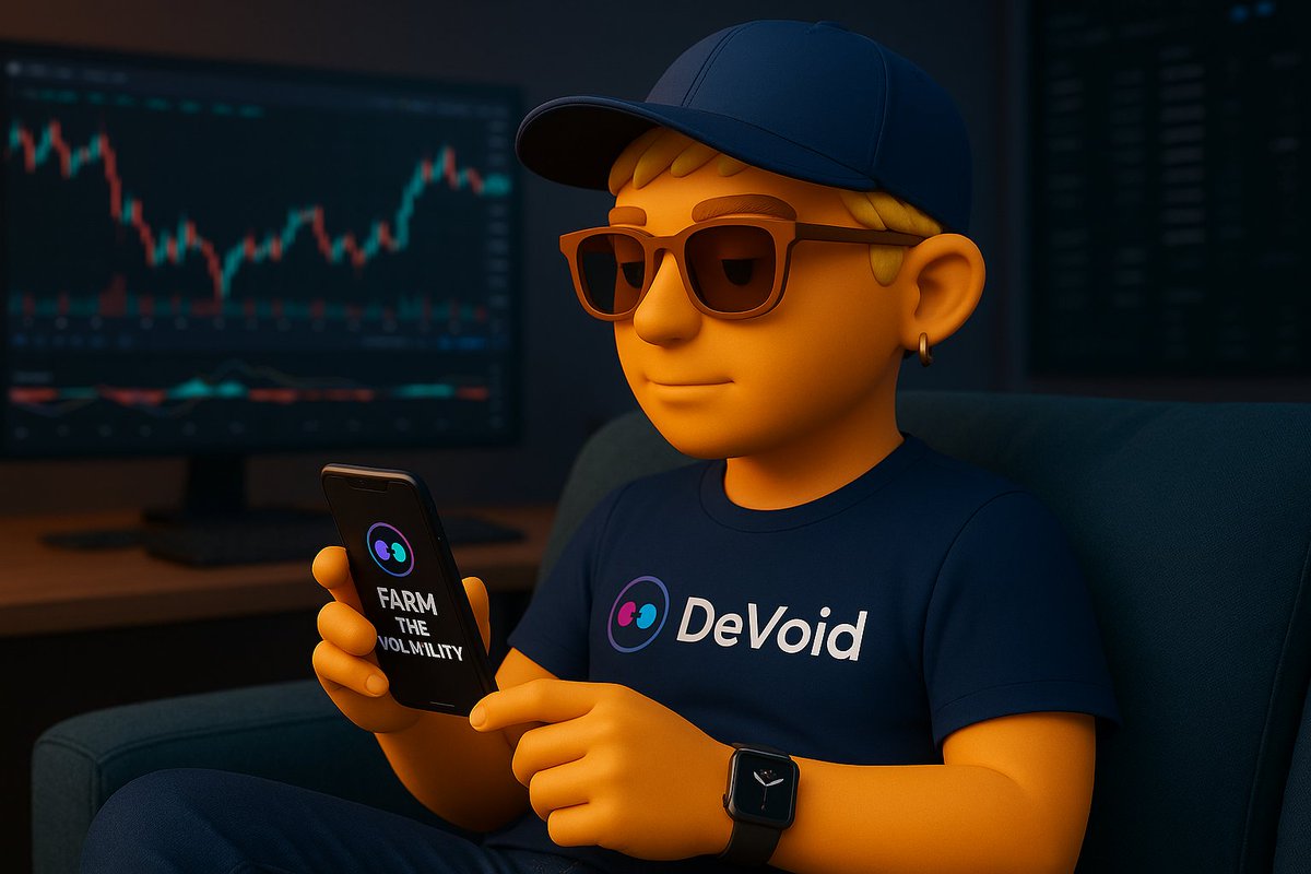 cryptheneon's tweet photo. 1⃣2⃣Volatility isn’t your enemy, it’s your edge.
DeVoid just made it farmable.
Plug in.
Capture the chaos.
Farm the swings.
Earn 24/7.
DeVoid is live.
#DeVoid #PondBounty #DeFi #VolatilityFarming #BaseChain