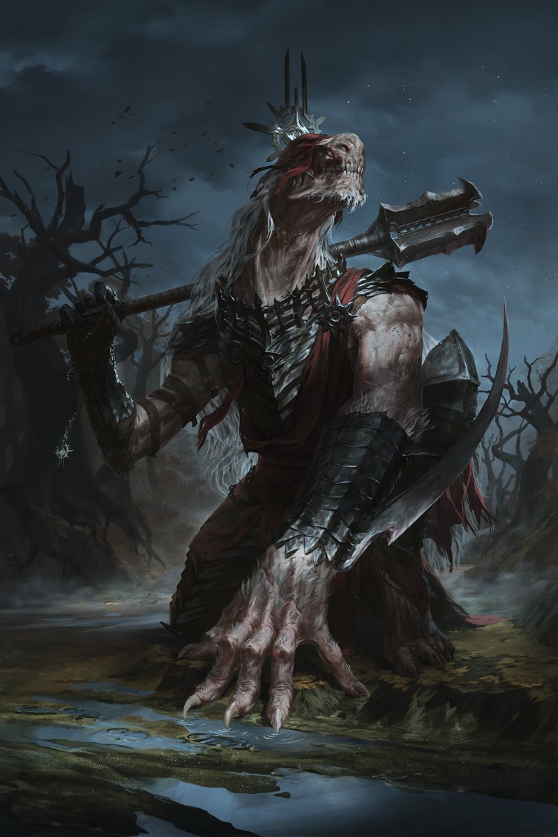 Inquisition Hound by Maksim Vorontsov
artstation.com/artwork/1Nxkv3