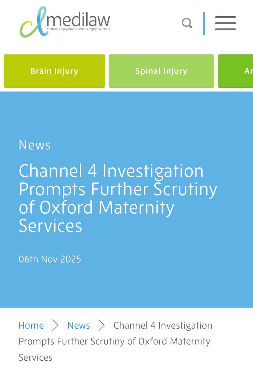 This media coverage came about as a result of our campaign. For years we’ve heard experiences of denied caesareans, coercion, &amp; inadequate care at <a href="/TeamOUHMat/">OUH Maternity</a>. We’re very grateful to the legal and media communities for listening. #FamiliesFailed #MaternitySafety