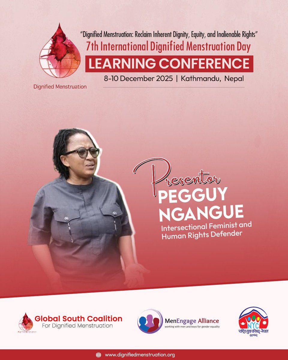 Global South Coalition for Dignified Menstruation tweet media
