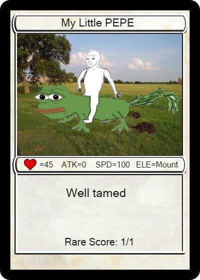 fun_nft's tweet image. MYLITTLEPEPE (Series 3, Card 21) is another super-exclusive 1/1 in the Rare Pepe series of 1,774 Historical NFT collection.

It was created during the Rare Pepe expansive phase, and built on a more thematic variety. The artist remains anonymous in most records, typical of the…