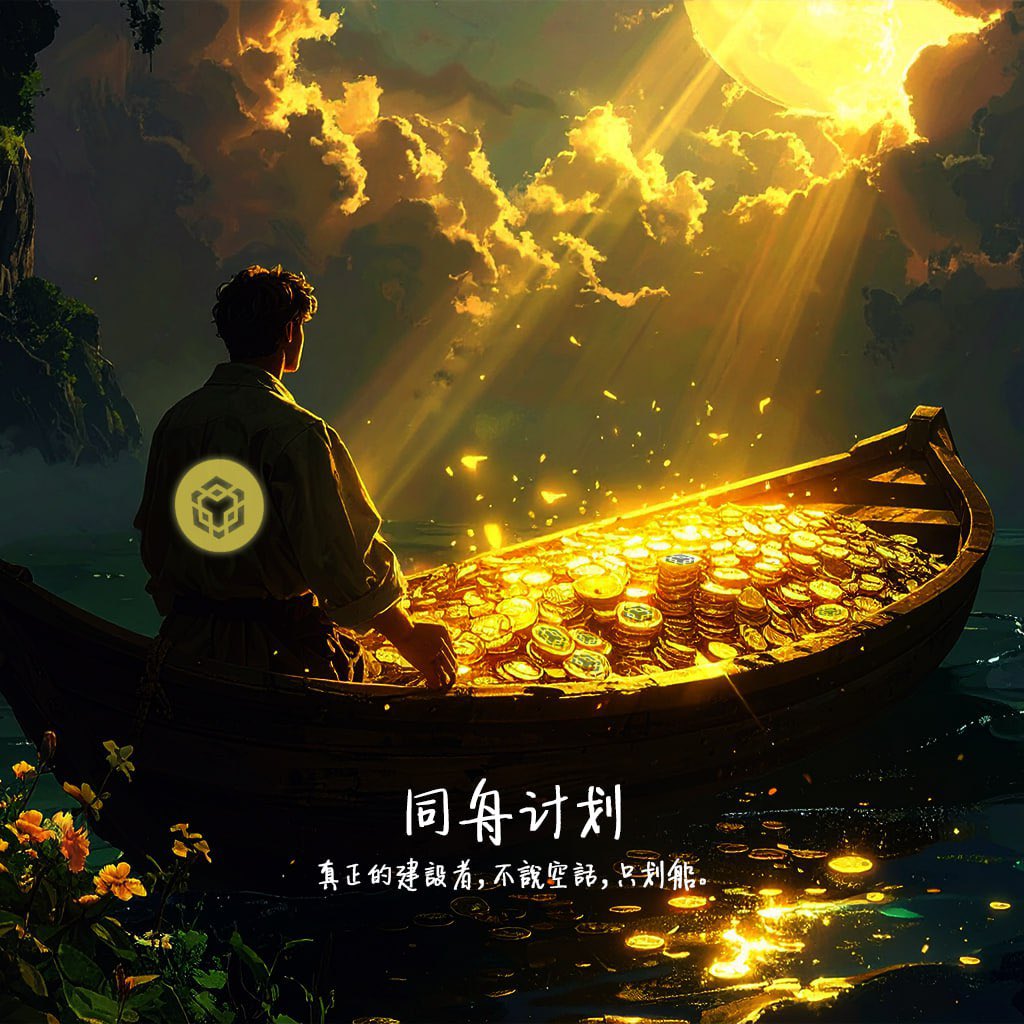 我们支持一个项目必须持续Building，信仰才是币圈真正的力量，拒绝PVP了，这一年多来PVP比诈骗还恐怖，是不是感同身受呢？
无论如何，风雨同舟，信仰和社区伴着我们一起前行

#同舟计划