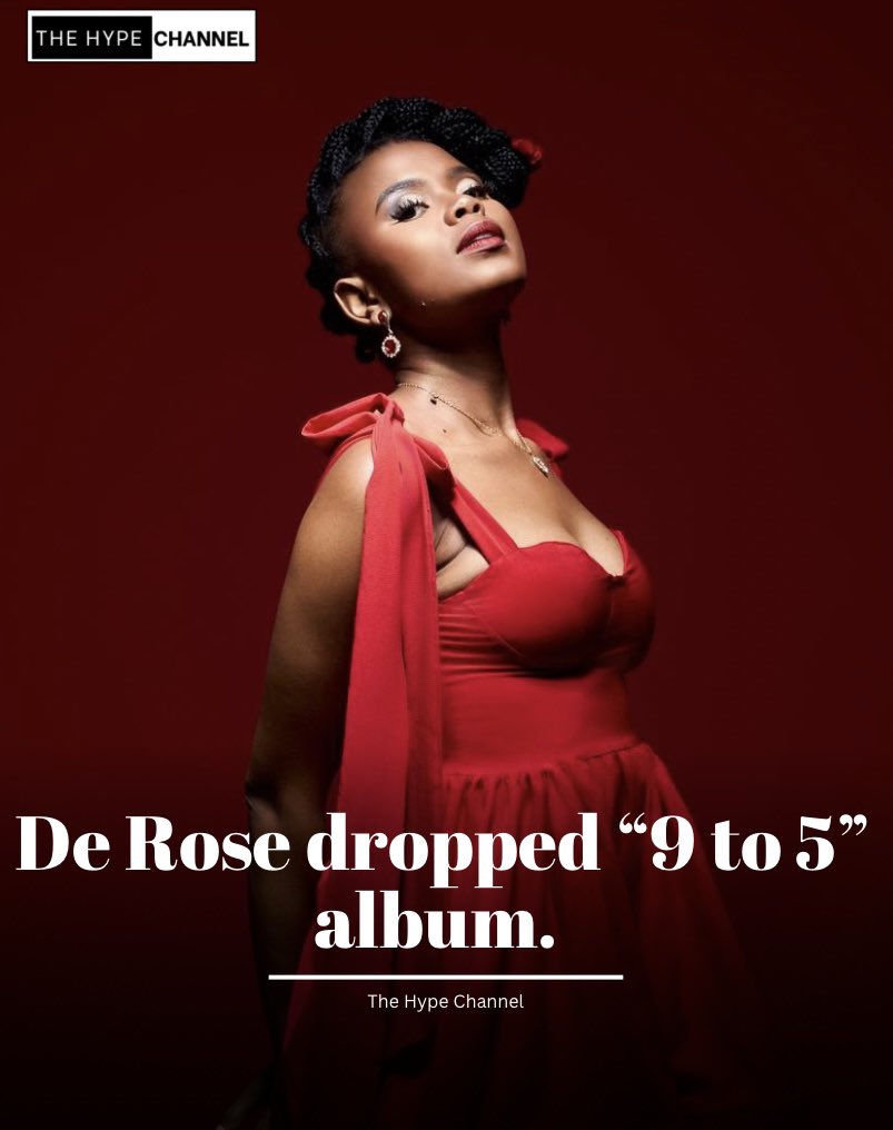 TheHypeChannel_'s tweet image. De Rose has officially dropped a brand new album titled “9 to 5” and the long anticipated single “Dali” is one of the hottest songs on the album. #9to5
#DaliOutNow