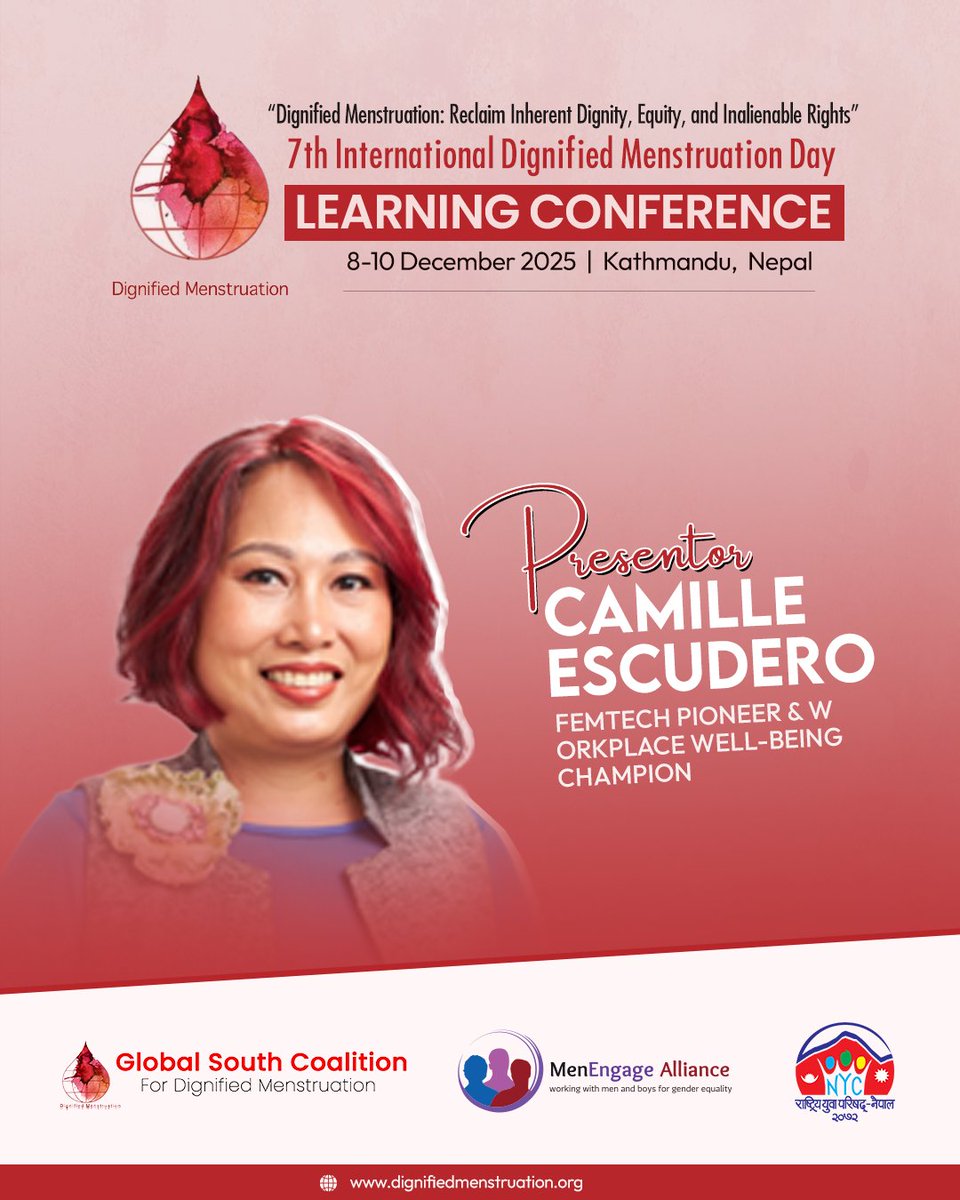Global South Coalition for Dignified Menstruation tweet media