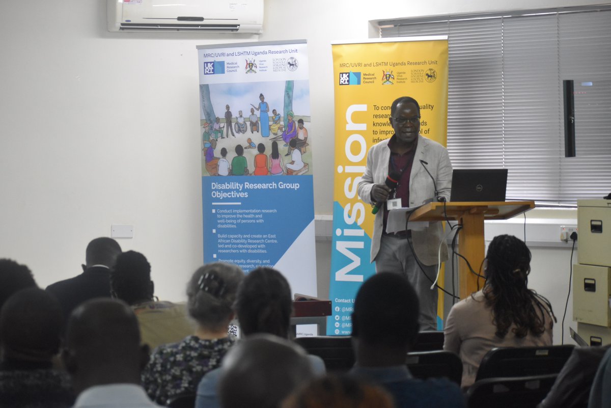MRC_Uganda's tweet image. Prof. Moffat Nyirenda, Unit Director has opened the day by reaffirming the importance of inclusion in research that  benefits all. He has emphasised that the Unit’s commitment to disability-inclusive research reflects its broader mission to reduce health inequities through…