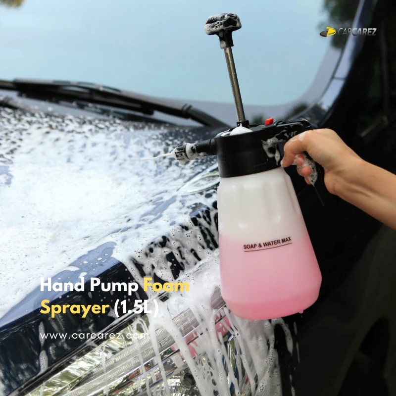 carcarez_usa's tweet image. 💦 Hand Pump Foam Sprayer (1.5L) – Effortless Cleaning, Maximum Foam Power
👉 Buy Now – Turn Every Wash into a Foam Party!

#CarCarez #FoamSprayer #CarWashTools #HandPumpSprayer #DetailingEssentials #CarDetailing #CleaningMadeEasy #PressureFreeFoam #CarWashKit