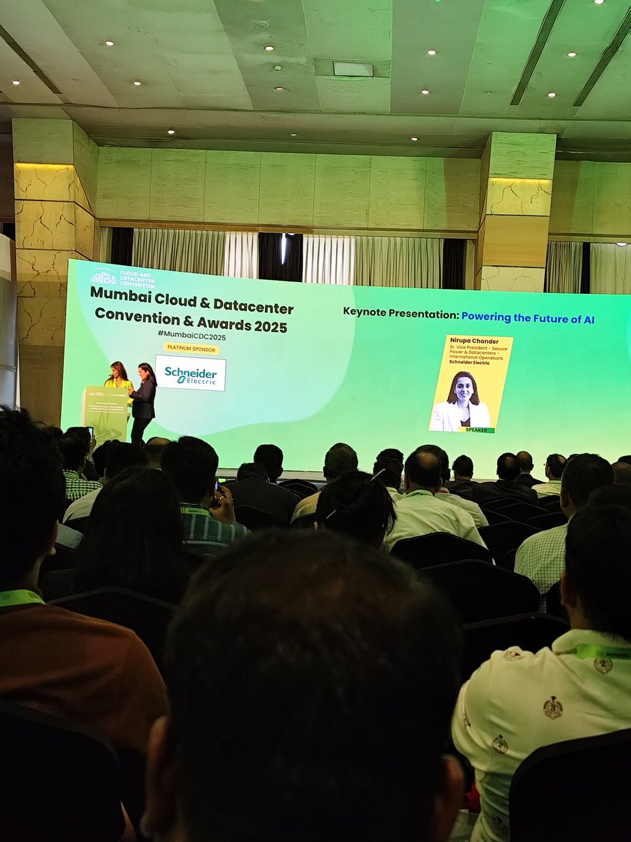 sanjaykmrsingh's tweet image. Mumbai Cloud Data Center Convention , in Action...