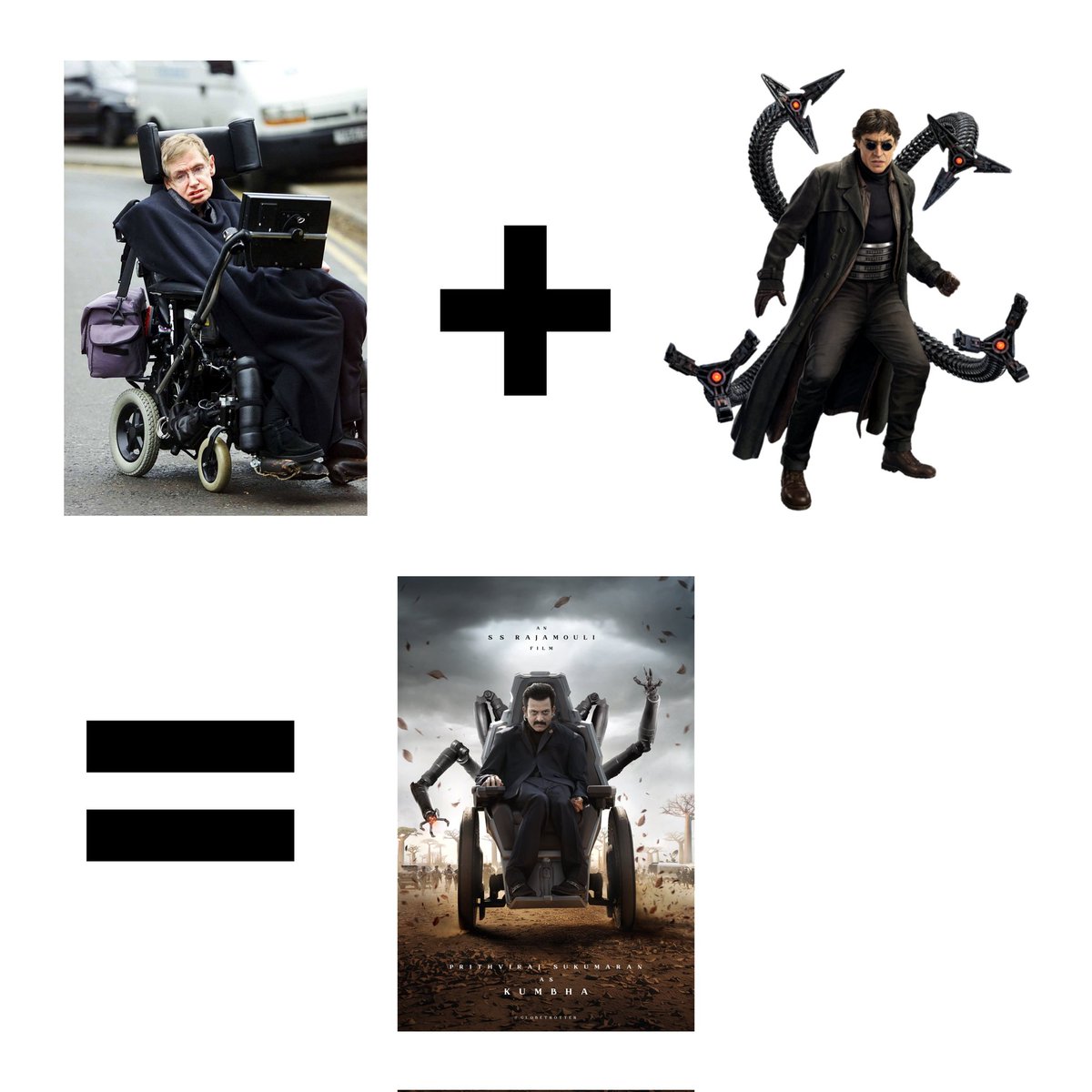 JatinTweets_'s tweet image. Literally Looks like 🤣😭
#GlobeTrotter #KUMBHA