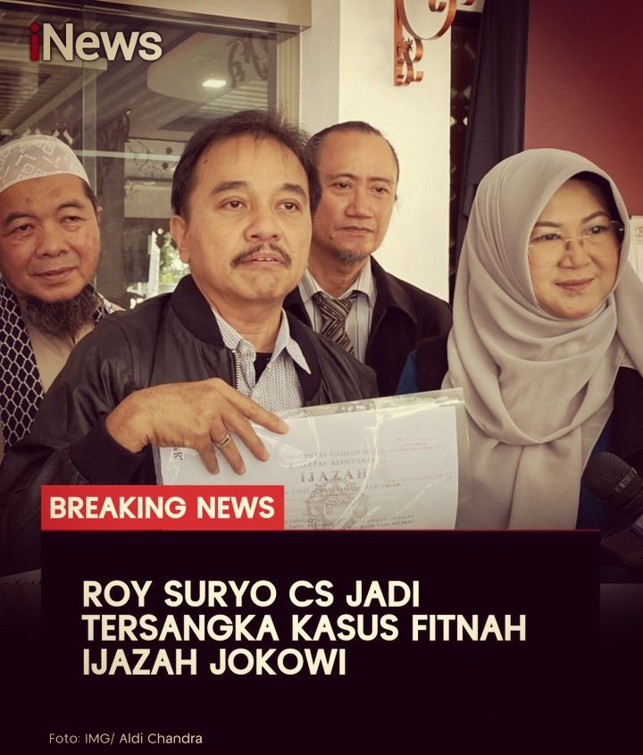 Brarti pak Jokowi bakal hadir dipanggil ke persidangan...