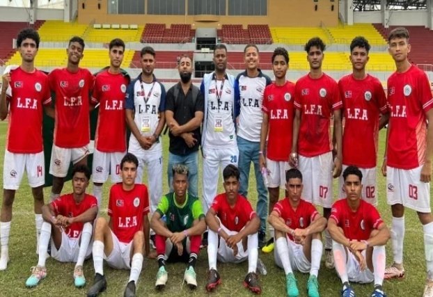 RazaDharijo's tweet photo. Karachi's Lyari Football Academy created history on Wednesday when it stormed into the final of Singa Cup 2025, Asia’s largest youth football tournament currently underway in Singapore.♥️ https://t.co/aL3fwl3j4u
