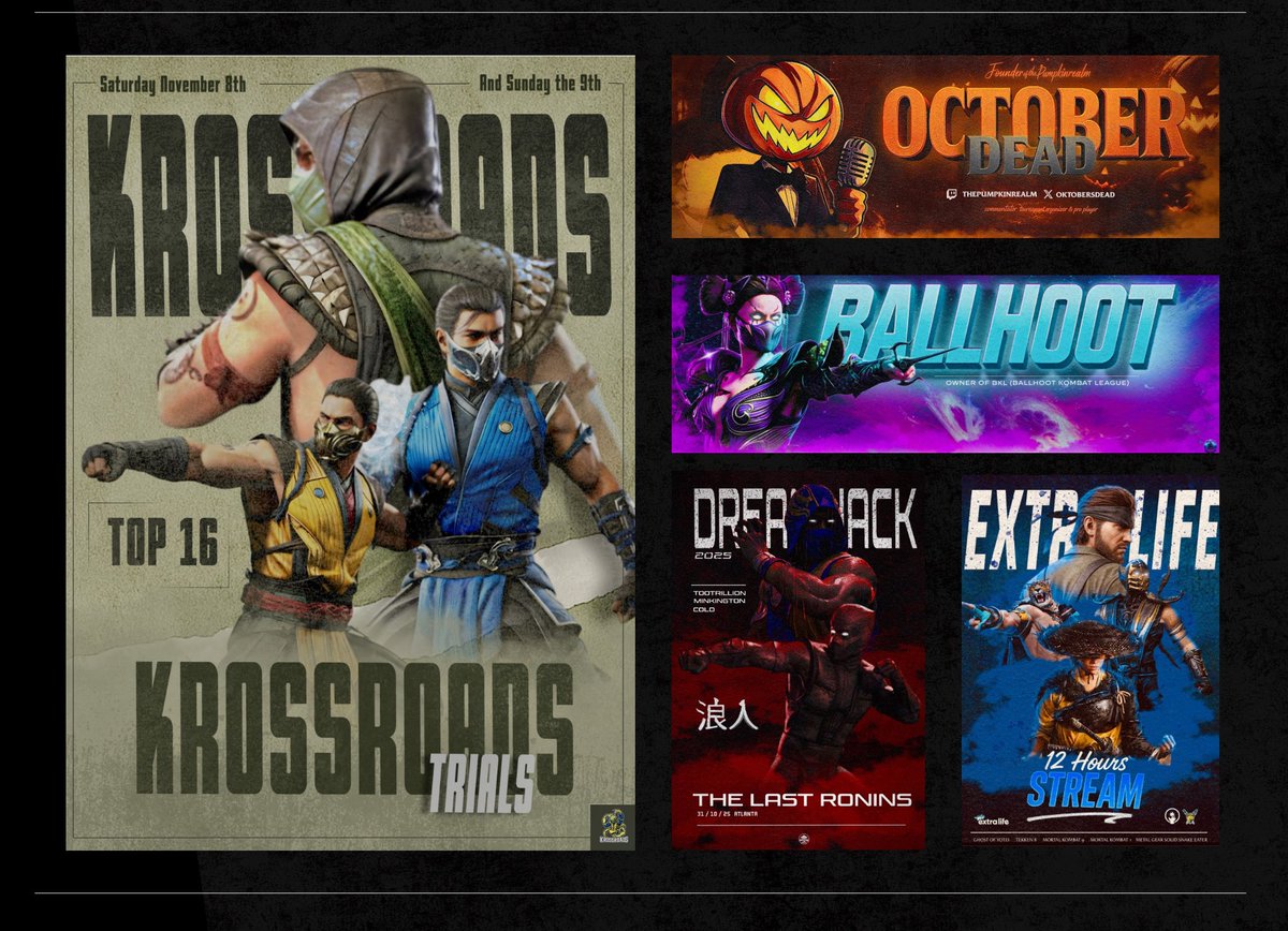 Here are some of my latest works, commissions are open if you need any graphic 🌫️