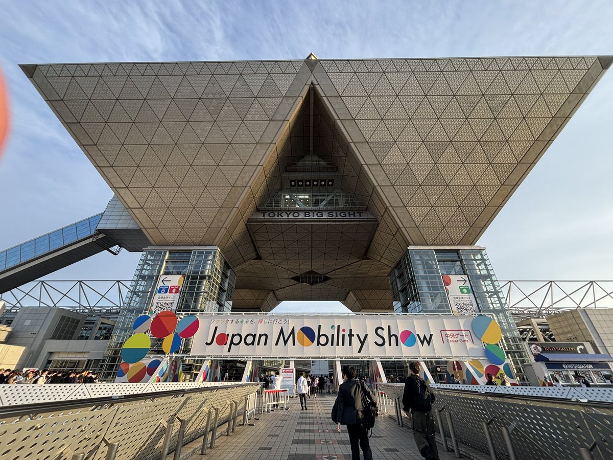 モビリティショーきたー！！ まさかコミケ以外でここに来るとは