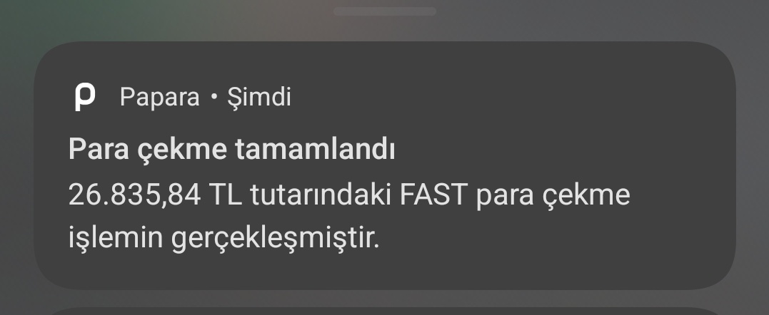 Paparada parası olanlar çekim yapsın açıldı şu an