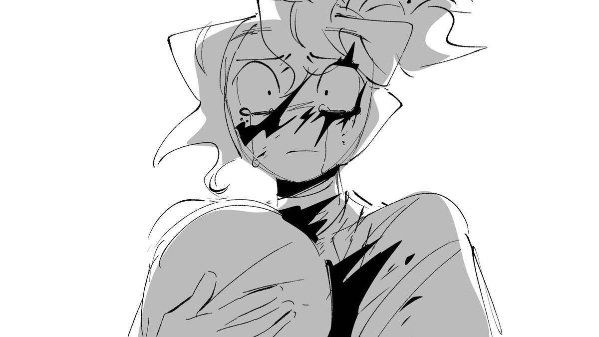 SaunteringMoon's tweet image. Idk if people notice the details I put in here so I wanna talk about the ending here. I thought it’d be tragically sweet that despite Astro being dead and the tail going directly to his face he still tries to protect him with his whole body. (1/2)