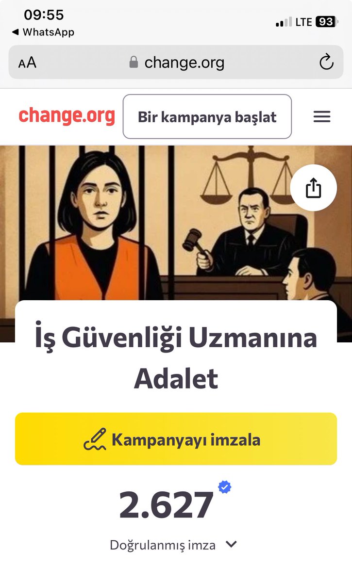 #iguiçinadalet
Bu imza çok az biz uzmanlar olarak bile bu kadar değiliz!

c.org/CpDk6MFXFQ