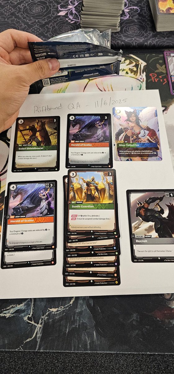 DrDemented's tweet photo. @davetron Hi Dave, 3 of my packs from my box were affected. I appreciate I was able to learn the 4freeall mode from you at GenCon. Cheers. https://t.co/wJAdePH8fE