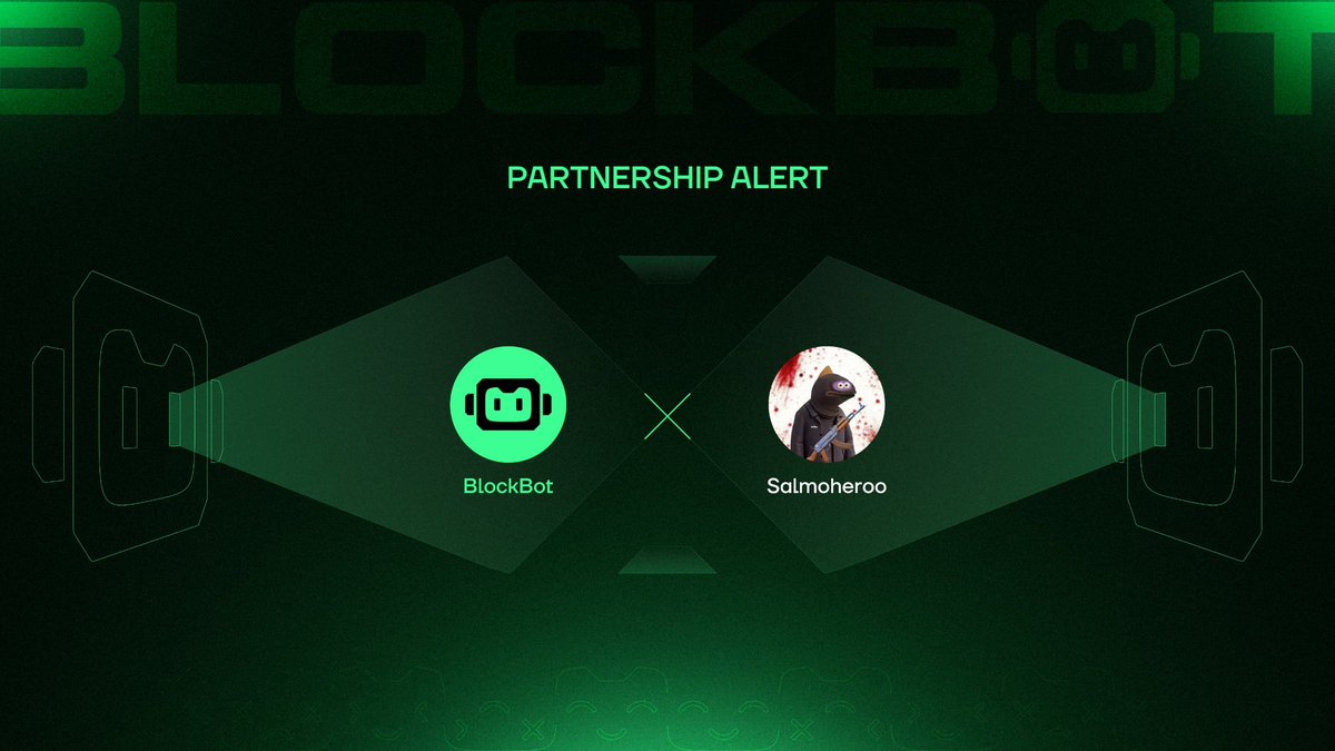 Blockbot 🤝 Salmoheroo.
Heroes meet their trading buddy.

With Salmoheroo joining forces with Blockbot for Monad Mainnet, every HERO gets a smoother, faster, and safer way to trade from day one on Monad mainnet.