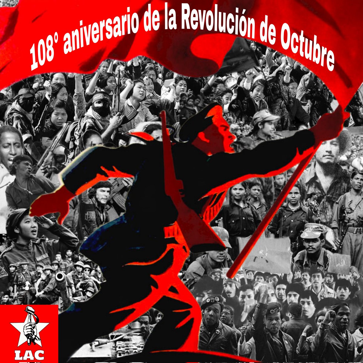 CRC_TAM's tweet image. Hoy celebramos el 108° aniversario de la revolución de Octubre
¡Honor y gloria eterna a Lenin, al partido bolchevique y a los mártires de la
 revolución de octubre!

¡Proletarios y pueblos oprimidos del mundo, uníos!
Lean nuestro artículo completo:
mediafire.com/file/tcr8nz3t5…