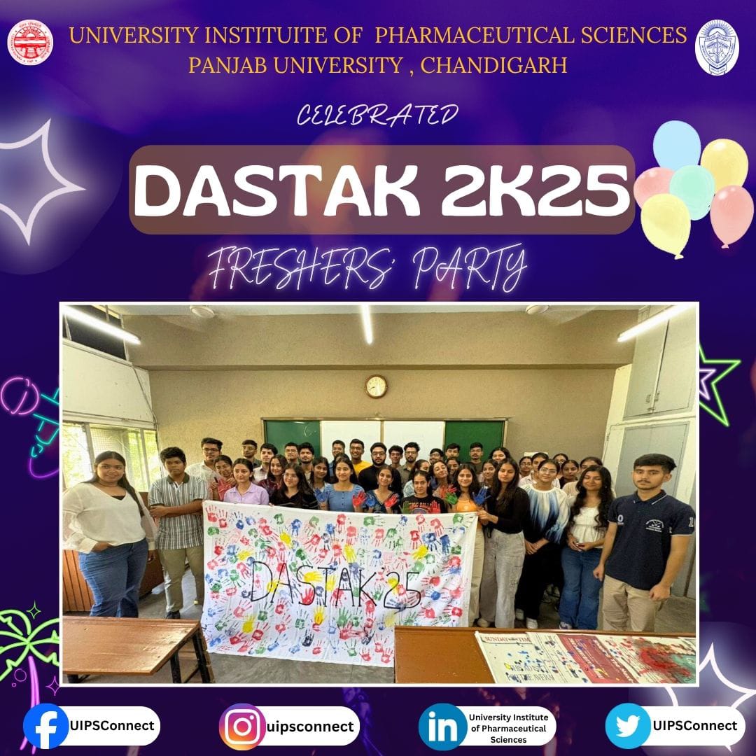 UIPSconnect's tweet image. #uips #puchd
#panjabuniversiy #2025
#freshers #dastak
#party #welcome #celebration
#bachelors #masters