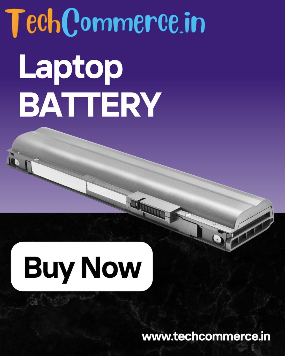 Techcommerce2's tweet image. 🔋 Power up your laptop with a reliable, long-lasting Laptop Battery from TechCommerce.in!
Get the perfect fit for your device and enjoy uninterrupted performance. 💻⚡
🛒 Shop now - techcommerce.in
#TechCommerce #LaptopBattery #LaptopAccessories