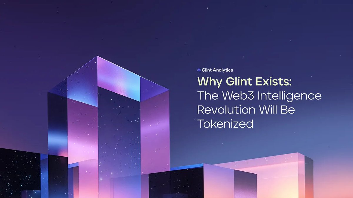 Why Glint Exists?

The blockchain world runs on data, yet the tools to understand it are stuck in Web2. Insights are locked behind gatekeepers, analysts are underpaid, and “decentralized data” is anything but.

<a href="/GlintAnalytics/">Glint Analytics</a> changes that.

It’s building a new kind of