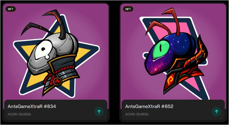 OliveMVX's tweet photo. Just received them by utilizing tickets & i love them !!!!
Ants Game XTRA : A special series of NFTs
@xAntsGame #GamingNFT #Rewards
Live mint at @OnionXLabs
https://t.co/zeE2PFDpZr https://t.co/XNa3NR6BCE