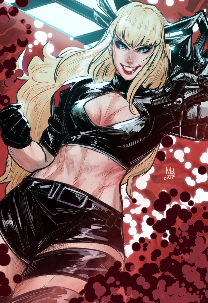 blurq1312's tweet image. Magik fanart.
It&apos;s been so long since I last did some coloring. Still fun though!
#Magik #xmenfanart #xmen #marvelcomics