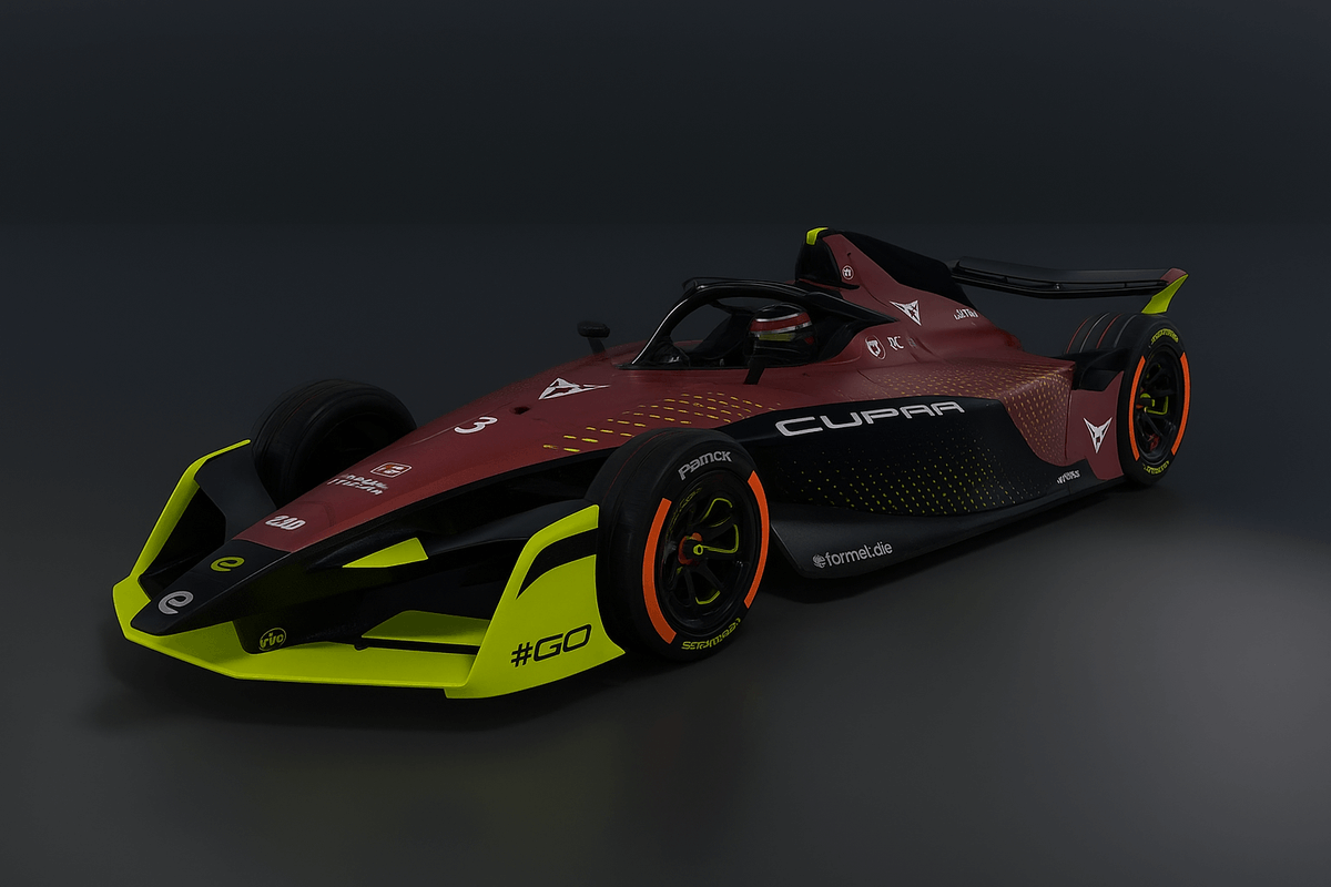eFORMELde's tweet image. Fotostrecke: So sehen die #Gen4-Boliden der #FormelE im Design von Saison 12 aus

e-formel.de/nachrichten/fo…

#ABBFormulaE #FormulaE #AI
