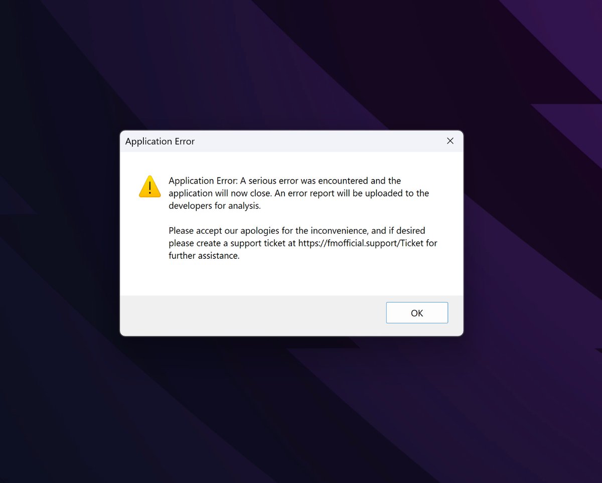 BorderOtter's tweet photo. @FootballManager None, it does this after the first match of the season. https://t.co/Q9ix2SS8vn